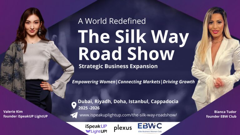 iSpeakUpLightUp (ISULU) x Elite Business Women (EBW) join Forces for Silk Way Roadshow